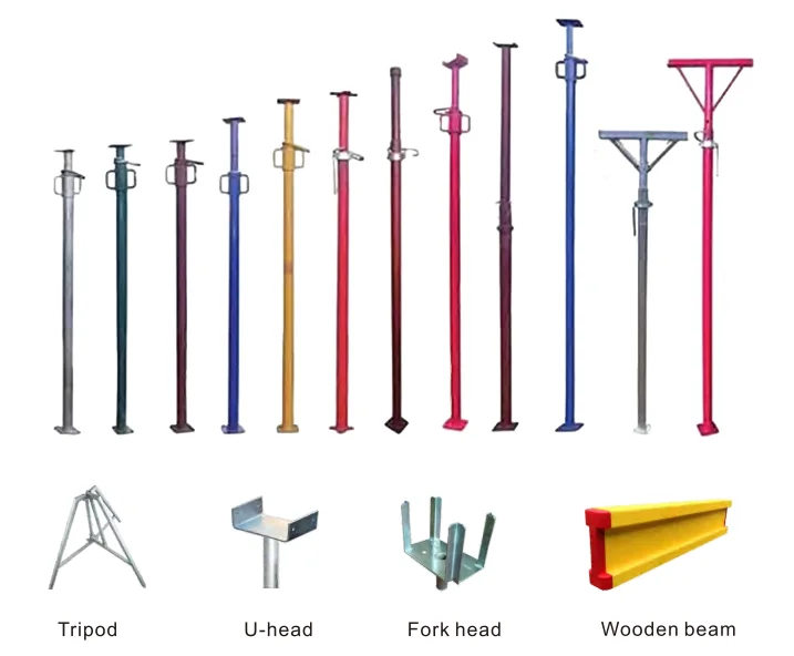Steel props