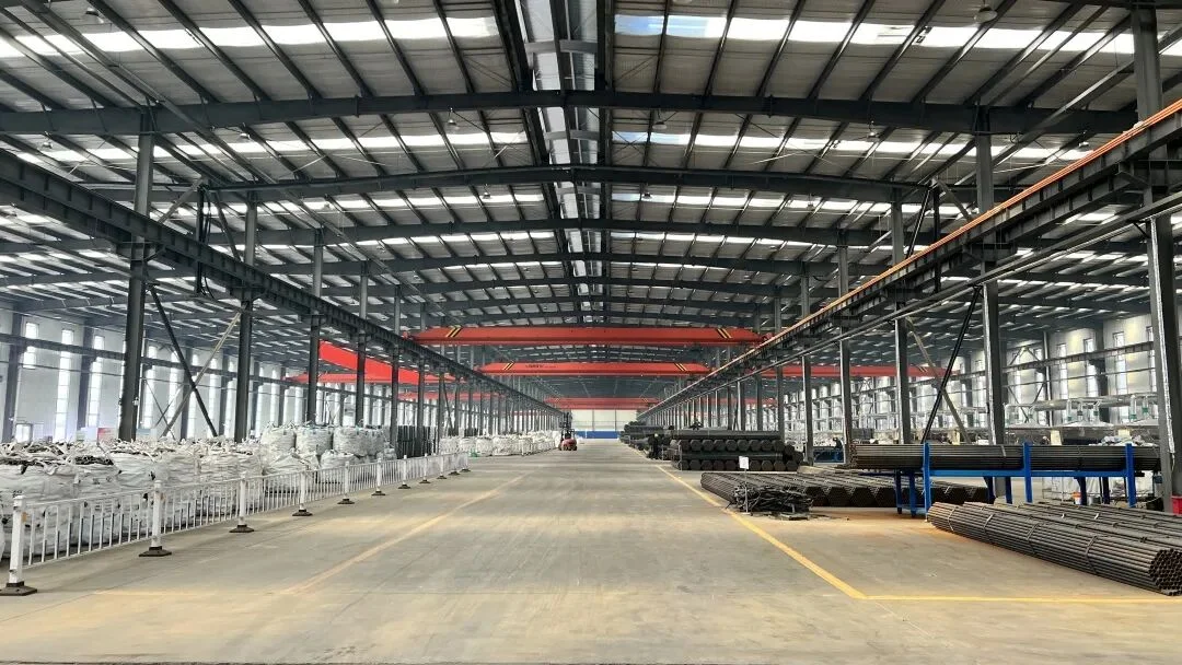 Inside the GDZY steel manufacturing workshop